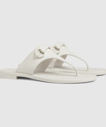Womens thong sandal with Horsebit