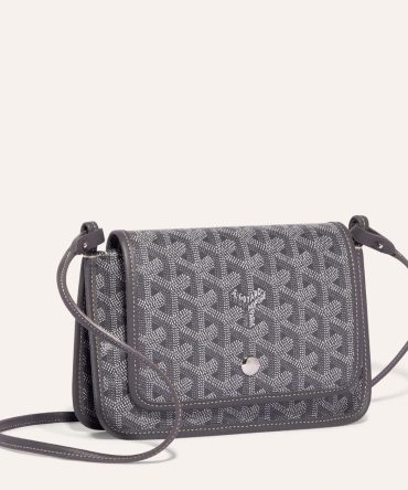 Goyard Plumet Pocket Wallet Grey