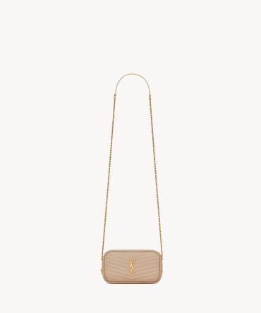 YSL Mini Lou In Quilted Leather
