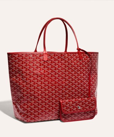 Goyard Saint Louis GM Tote Bag Red
