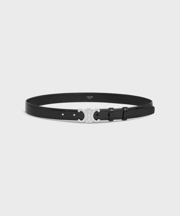 Medium Triomphe Belt in Taurillon Leather