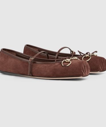 Womens Gucci Horsebit ballet flat