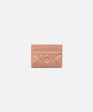 Dior Caro Freesia Card Holder
