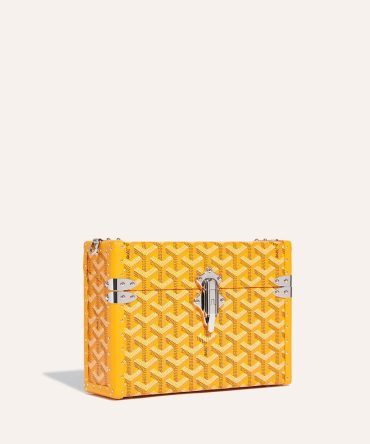 Goyard Cassette Trunk Bag Yellow