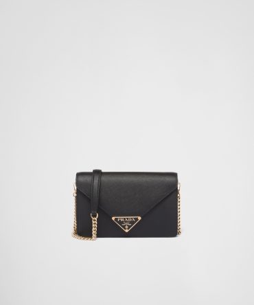 Saffiano Leather Shoulder Bag