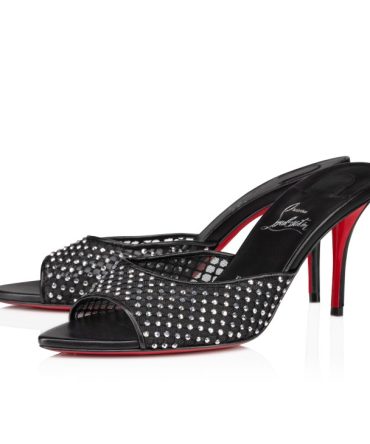 Apostropha Mule Mesh Strass