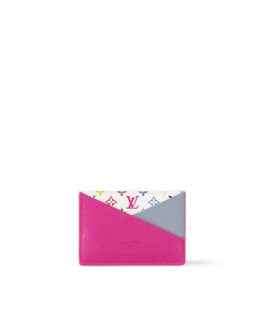 LV x TM Criss-Cross Card Holder M14091