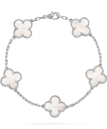 Vintage Alhambra bracelet, 5 motifs