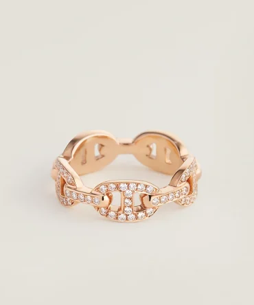 Chaine dancre Enchainee ring, small model