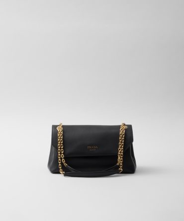 Prada Doux Medium Leather Shoulder Bag