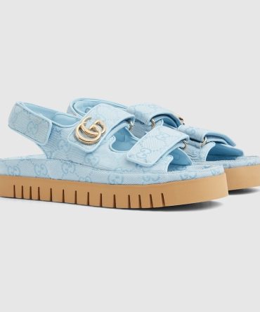 Womens sandal with Double G