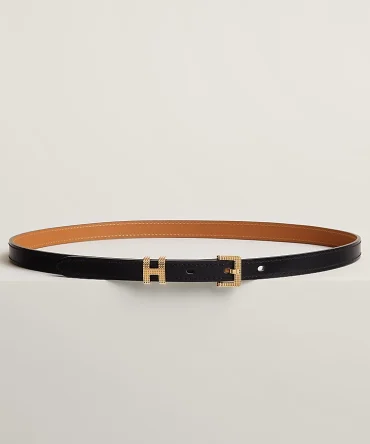 Pop H Guillochee 15 belt