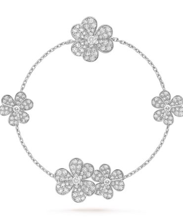 Frivole bracelet, 5 flowers