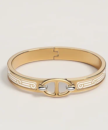 Mini Clic Chaine dAncre Herm??s Sellier Bracelet