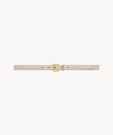 cassandre thin belt with square buckle in box saint laurent leather