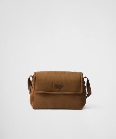 Medium Padded Re-Nylon Shoulder Bag