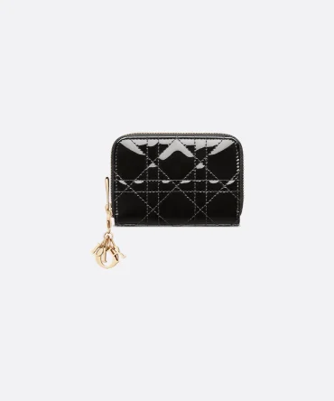 Small Lady Dior Voyageur Coin Purse