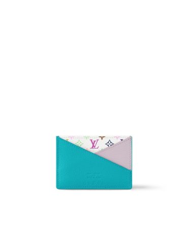 LV x TM Criss-Cross Card Holder M14090