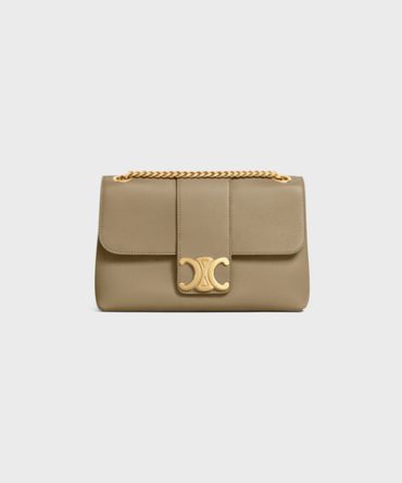 MEDIUM CELINE VICTOIRE BAG IN SUPPLE CALFSKIN BROWN SEPIA