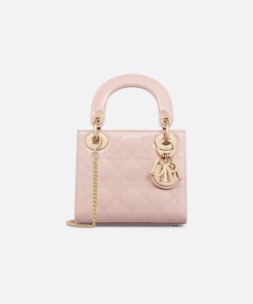 Dior Mini Dioriviera Lady Dior Bag – Patent Leather