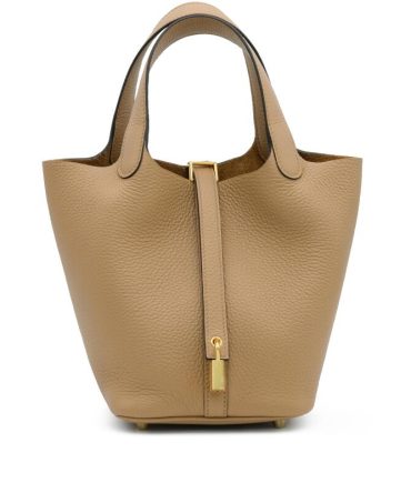 Hermes Chai Clemence Picotin Lock 18 Gold Hardware