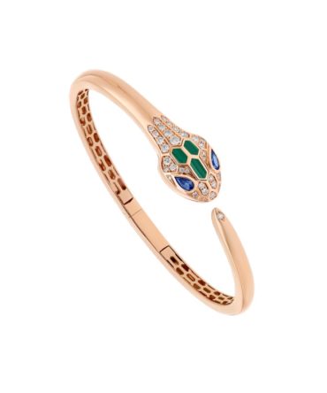 Serpenti Seduttori gilded snake bracelet