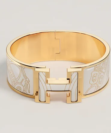Clic Clac H Brides de Gala Applique Pique bracelet