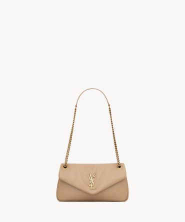 YSL CALYPSO Small in Plunged Lambskin