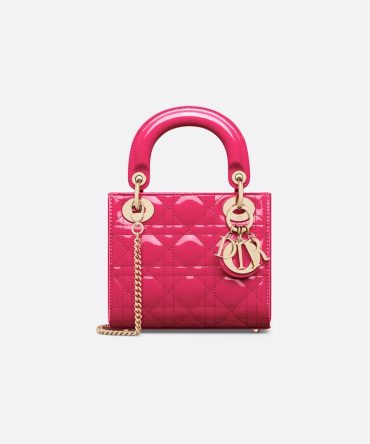 Dior Mini Dioriviera Lady Dior Bag – Patent Leather