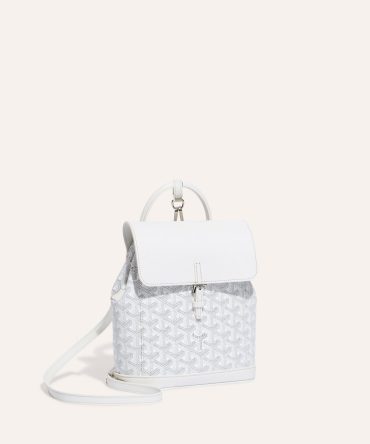 Goyard Alpin Mini Backpack White