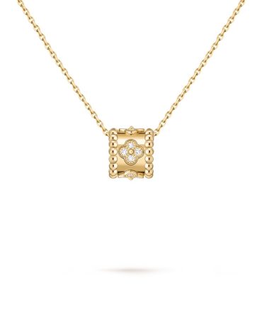 Perlée clovers pendant