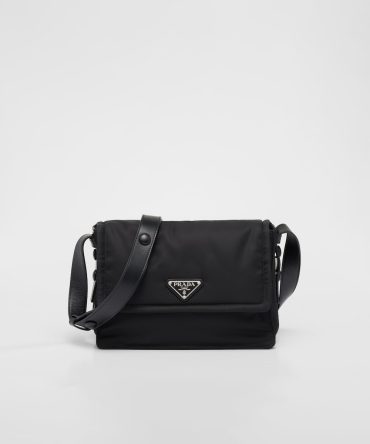 Small Padded Re-Nylon Shoulder Bag