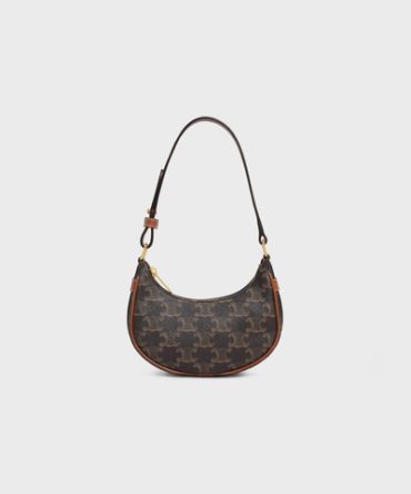 MINI AVA IN TRIOMPHE CANVAS AND CALFSKIN TAN