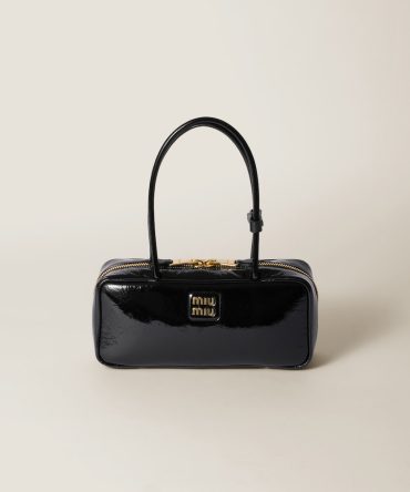 Beau naplak patent leather bag