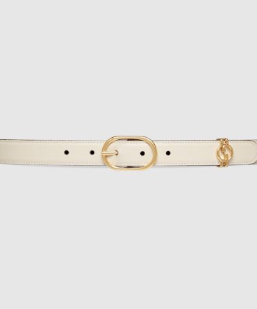 Belt with Round Interlocking G