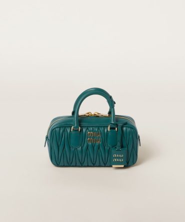 Arcadie matelassé nappa leather bag