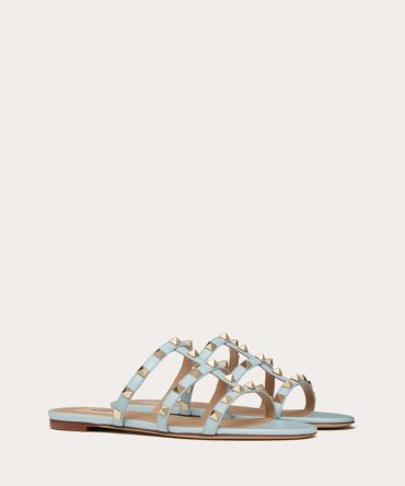 ROCKSTUD FLAT SLIDE SANDAL