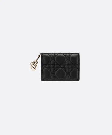 Lady Dior Bloom Card Holder