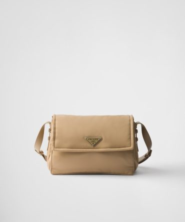 Medium Padded Re-Nylon Shoulder Bag