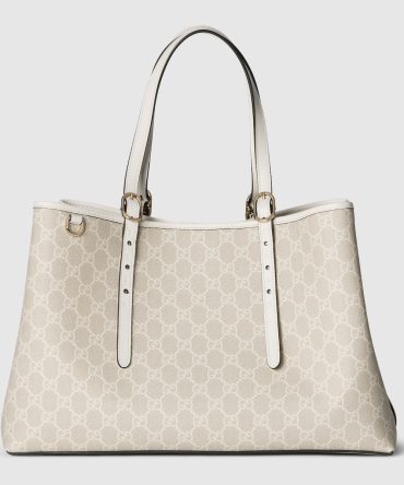 GG Emblem Medium Tote Bag