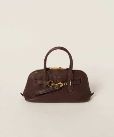 Aventure nappa leather top-handle bag