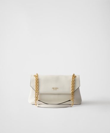 Prada Doux Medium Leather Shoulder Bag