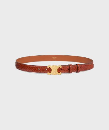Medium Triomphe Belt in PYTHON