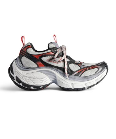 Mens 10xl Sneaker in Grey/white/red