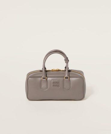 Large Arcadie leather bag