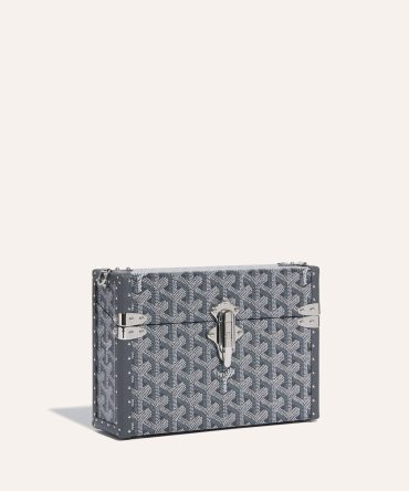 Goyard Cassette Trunk Bag Grey