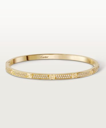 LOVE bracelet, small model, paved