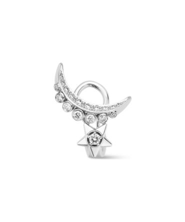 Lune single earring