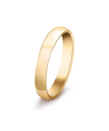 Tendrement wedding band, 3 mm