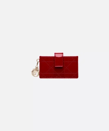 Lady Dior Jasmine Card Holder